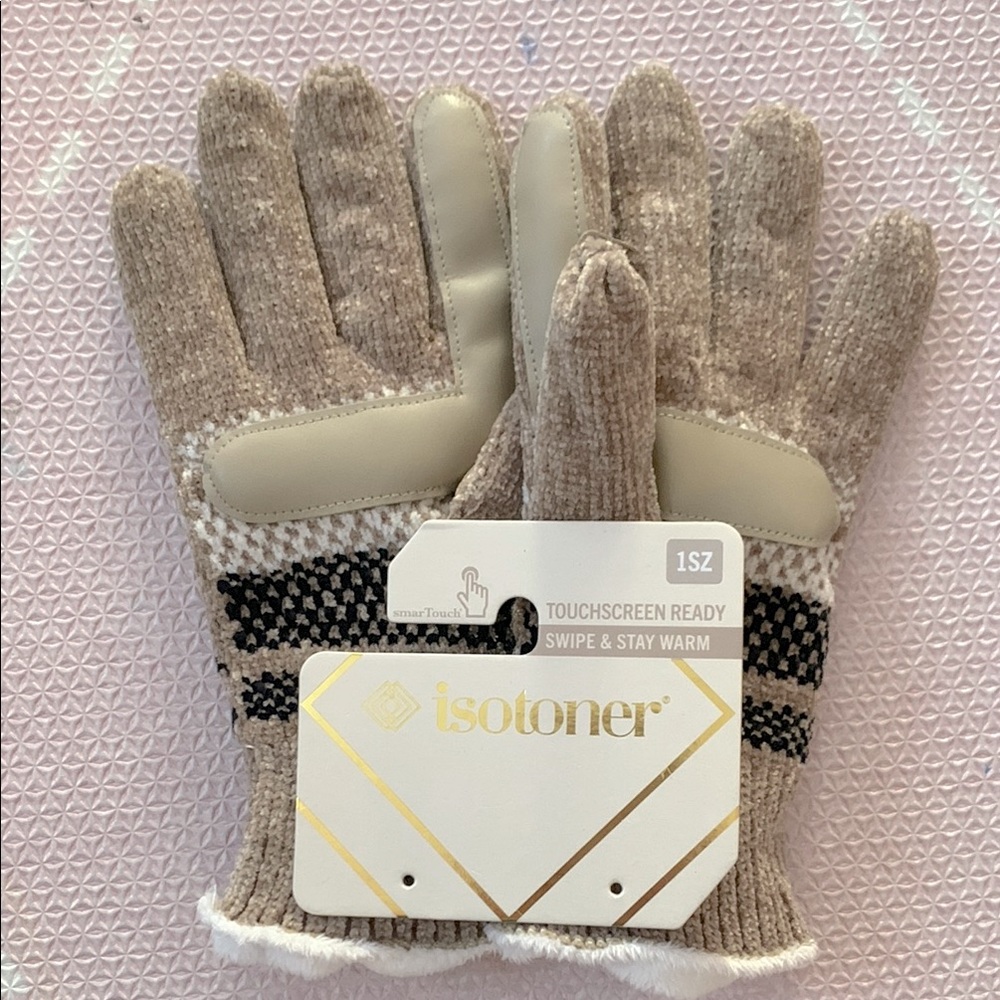 NWT Isotoner Touchscreen Warm Women’s Gloves